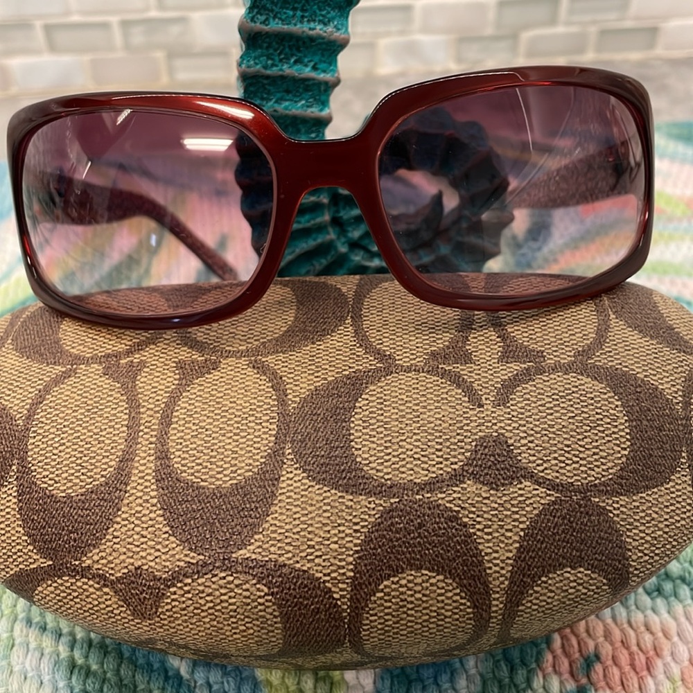 Coach Sunglasses with Case